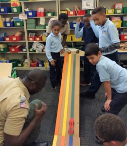 Pinewood Derby introducción en Hyde Park