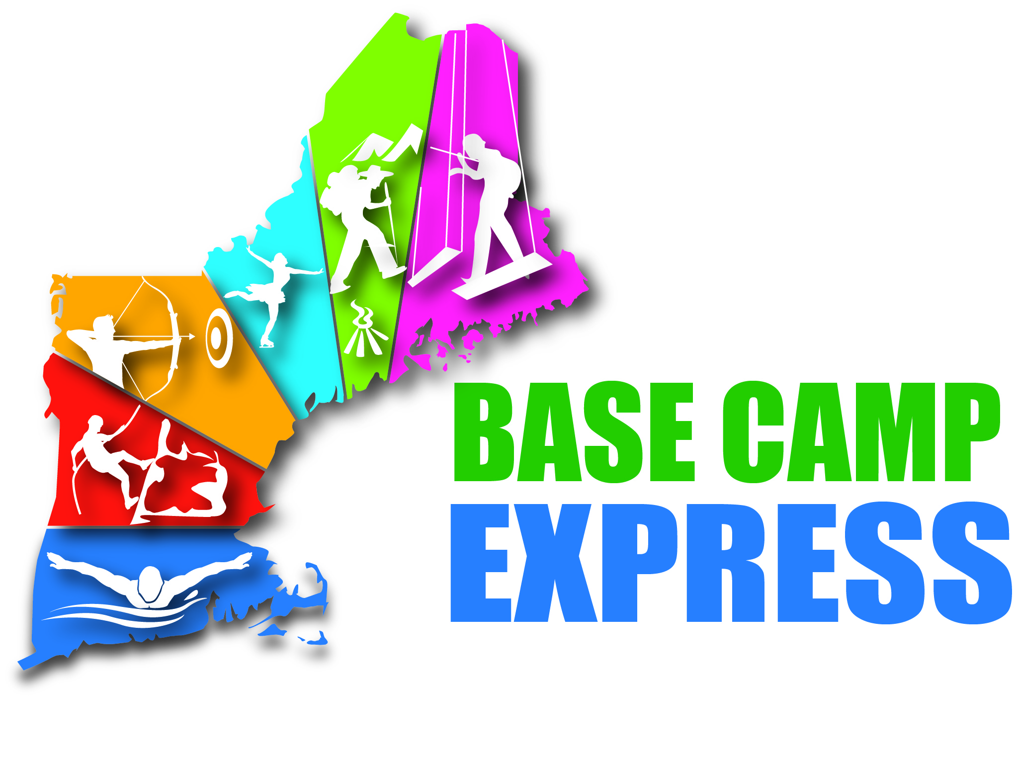 Base Camp Express vector logo Base Camp Express vector logo